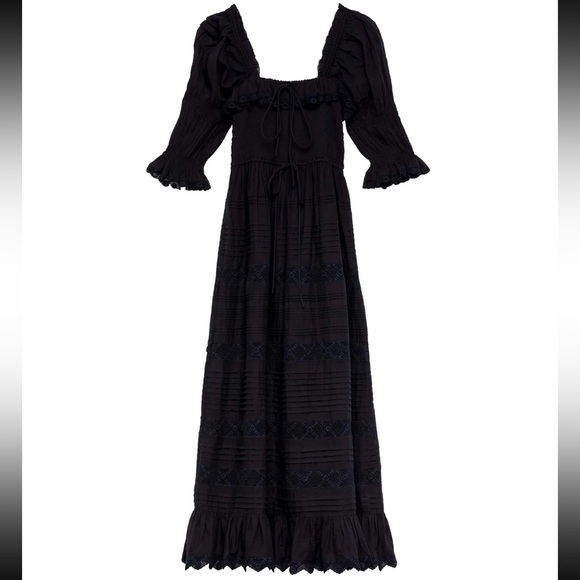 NWT IZABAL DRESS -NAVY - Picture 2 of 5